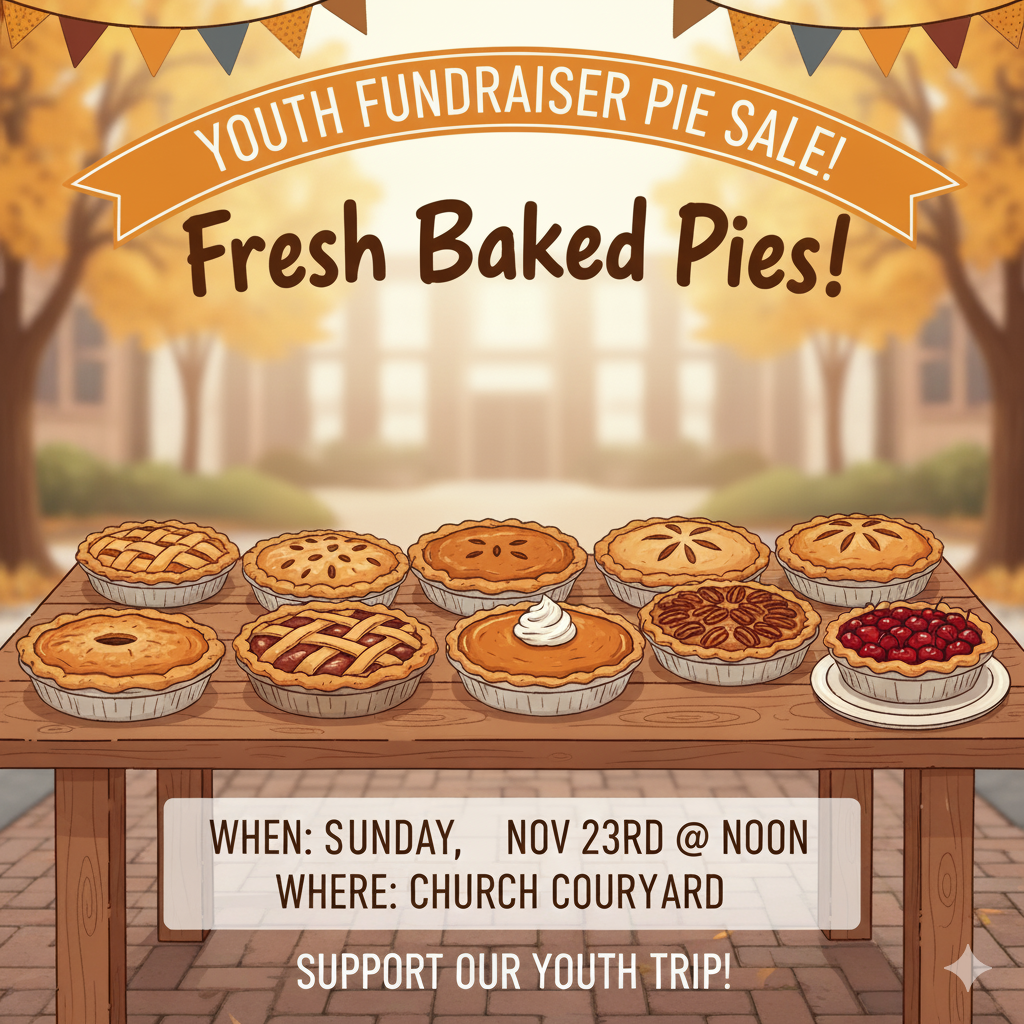 Youth Pie Sale