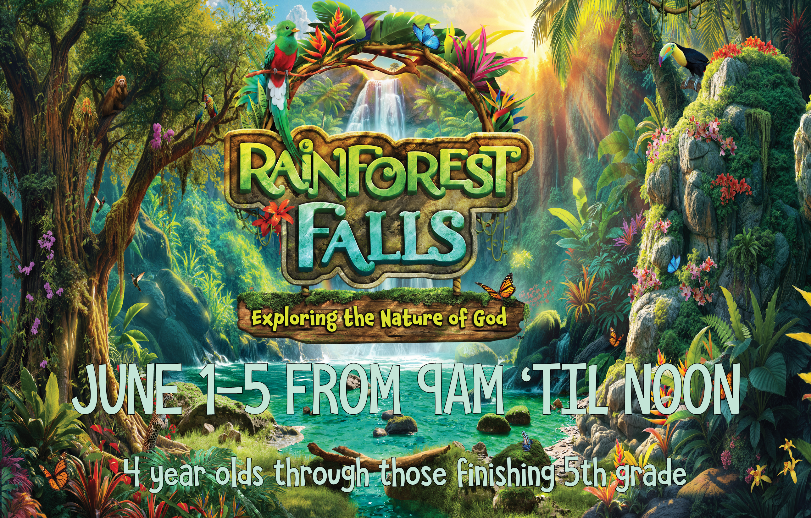 Rainforest Falls Vacation Bible School 2026