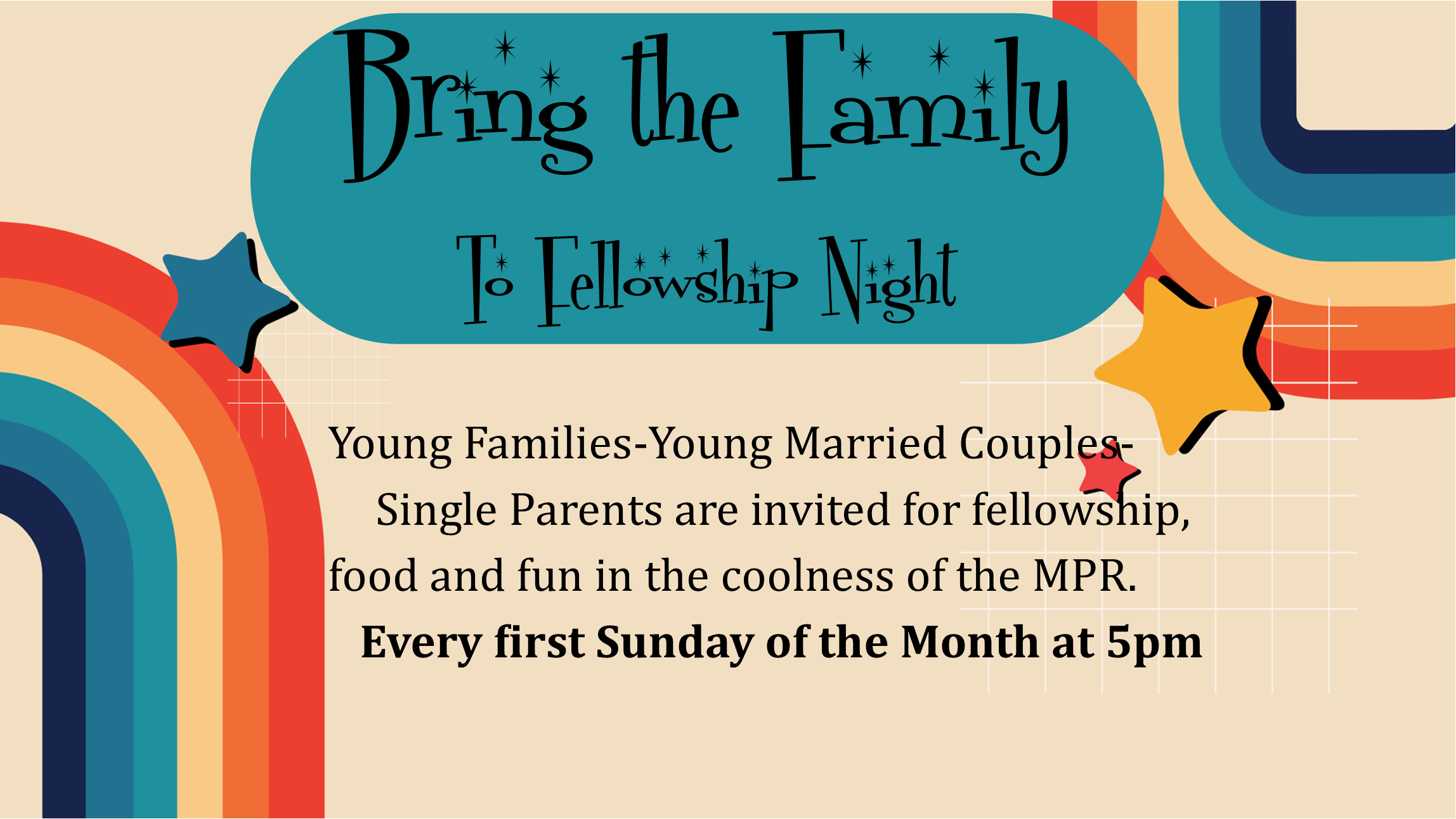 Young Families/Young Married Fellowship Night
